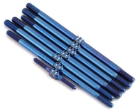 J&T Bearing Co. Tekno NT48/ET48 2.0 Titanium "Milled" Turnbuckle Kit (Blue)