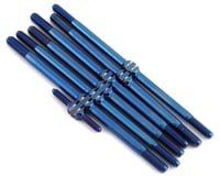 J&T Bearing Co. TLR 8IGHT-XT Titanium "Milled" Turnbuckle (Blue)