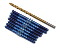 J&T Bearing Co. XRAY XB4 '23 Titanium "Milled'' XD Turnbuckles (Blue)