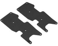 J&T Bearing Co. Associated RC8T4 Carbon Fiber Rear Arm Inserts (2)