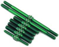 J&T Bearing Co. Kyosho MP10T Titanium "Milled'' XD Turnbuckles Set (Green)