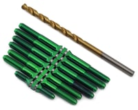 J&T Bearing Co. Schumacher L1R Titanium "Milled'' XD Turnbuckles Set (Green)