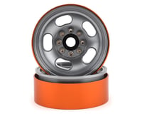 Team KNK 5 Slot 1.9" Aluminum Beadlock Wheel (Natural) (2)