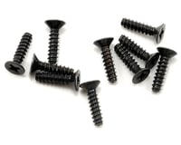 Kyosho 3x12mm Self Tapping Flat Head Phillips Screw (10)