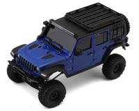 Kyosho MX-01 Mini-Z 4X4 Readyset w/Jeep Wrangler Rubicon Body (Blue Metallic)