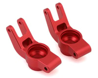 Kyosho KB10 HD Aluminum Rear Hub Carriers (Red) (2)