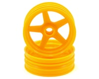 Kyosho 5-Spoke Front Wheel (2) (Yellow)