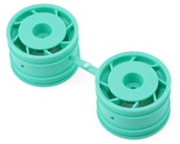 Kyosho Ultima 8D 50mm Rear Wheel Set (Peppermint Green) (2)