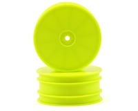Kyosho 12mm Hex 56mm Flush 4WD Front Wheels (ZX6) (2) (Yellow)