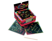 Melissa & Doug Scratch Art Rainbow Mini Notes (125)