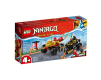 LEGO NINJAGO Kai and Ras's Car and Bike Battle Set