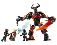 LEGO Marvel Thor vs. Surtur Construction Figure Set