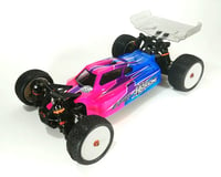 Leadfinger Racing HB D418 A2 1/10 Buggy Body w/Tactic Wings (Clear)