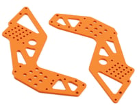 Losi LMT Mega Bog Hog Rear Chassis Plates (Orange) (2)