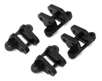 Losi TLR Tuned LMT Aluminum Axle Shock Mount (Black) (4)