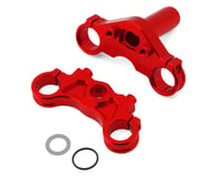 Losi Promoto-MX Aluminum Triple Clamp Set (Red)