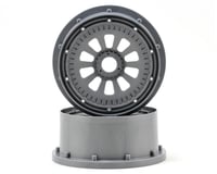 Losi 5IVE-T Wheel Set w/Beadlocks (2) (Grey/Black)