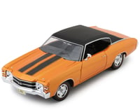Maisto International 1/18 1971 Chevrolet Chevelle SS 454 Diecast Model (Orange)