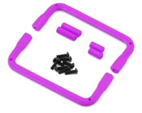 McAllister Racing Midget Rear Bumper Square Push Bar Set (Purple)