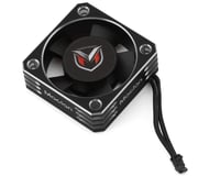 Maclan 30mm Aluminum V2 Hurricane HV Fan (Black/Silver)