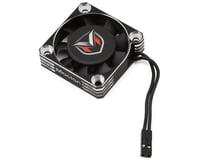 Maclan 40mm Aluminum Hurricane V2 Motor Fan (Black/Silver)