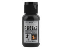 Mission Models Black Acrylic Hobby Paint (1oz)