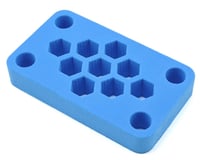Maxline R/C Products 6x3.5x1" Foam Car Stand (Blue)