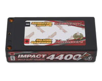 Muchmore Impact 2S LCG Shorty LiPo Battery Pack w/4mm Bullets (7.4V/4400mAh)