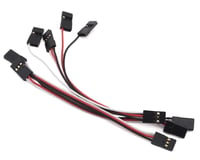 MSHeli Standard Servo Extension Cable Set (125mm) (Male/Male)