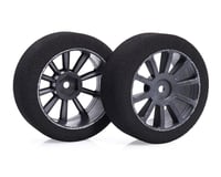 Matrix Tires 26mm 1/10 Foam Front Tires (Air Carbon Rim) (2) (12mm Hex) (45 Shore)