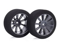 Matrix Tires 30mm 1/10 Foam Rear Tires (Air Carbon Rim) (2) (12mm Hex) (32 Shore)