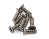 Mugen Seiki 3x10mm SJG Titanium Flat Head Screws (8)