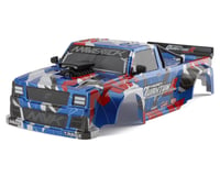 Maverick QuantumR Flux Pre-Painted 1/8 Race Truck Body (Blue/Red)