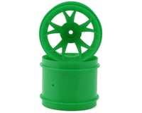 Maverick Quantum2 2.8in Monster Truck Wheels (Green) (2) (14mm Hex)