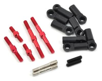 MST FXX-D S Turnbuckle shaft set (red)