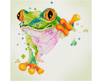 Needle Art World Leap Frog Diamond Dotz Art Kit