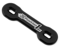 Position 1 RC Universal Aluminum One Piece Wing Button Plate (Black)