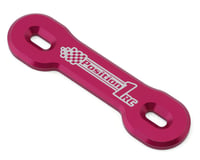 Position 1 RC Universal Aluminum One Piece Wing Button Plate (Pink)