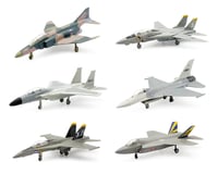 New Ray Die Cast Fighter Jet Single Model Kit Assortment (6 Assorted Styles) (8)