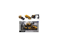New Ray 5.5" Volvo Construction Vehicle Set Die Cast Model