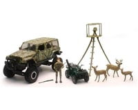 New Ray Camo Jeep Wrangler Deer Hunting Set w/ATV