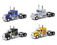 New Ray 1/32 Scale Die Cast Custom Truck Cab Model Assortment (4)