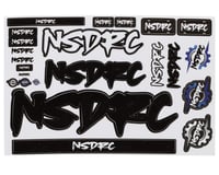 No Superior Designs RC Sticker Sheet (Black)