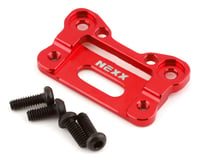 NEXX Racing Aluminum Front Bumper Mount Base (Red)