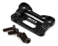 NEXX Racing Aluminum Front Bumper Mount Base (Black)