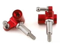 NEXX Racing Aluminum Knuckle Set For V-Line with 3mm Shaft (Red)