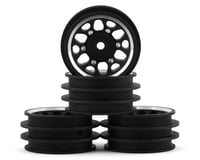 NEXX Racing TRX-4M 1.0" Aluminum Wheels (Black) (4)