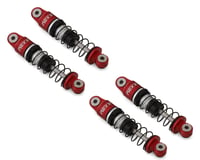 NEXX Racing SCX24 36mm Aluminum Oil-Filled Threaded Shocks (Red) (4)