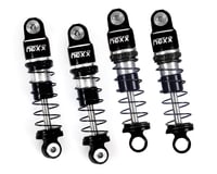 NEXX Racing Losi™ Micro-B Pre-Assembled Aluminum Oil-Filled Shocks (Black) (4)