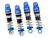 NEXX Racing Losi™ Micro-B Pre-Assembled Aluminum Oil-Filled Shocks (Blue) (4)